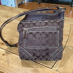 Coach brown bag